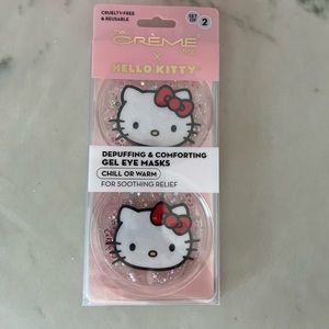 Hello Kitty Reusable Gel Eye Masks set of 2  The Creme Shop NWT
